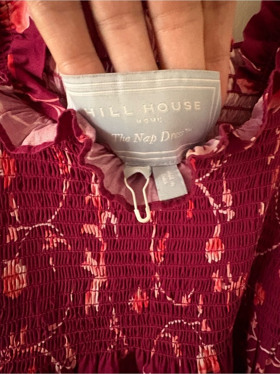 Hill House Dresses & Skirts - Hill House The Nap Dress® in Berry Floral - Women's Smocked Ellie dress XS